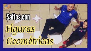 🔴 Saltos con figuras geométricas 🏃‍♀