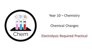 Electrolysis Required Practical - AQA GCSE Chemistry/Combined Science