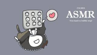 ୨୧✿ 6mins ASMR ✿୨୧ Your head is a BUBBLE WRAP !｜no talking｜ squeezing
