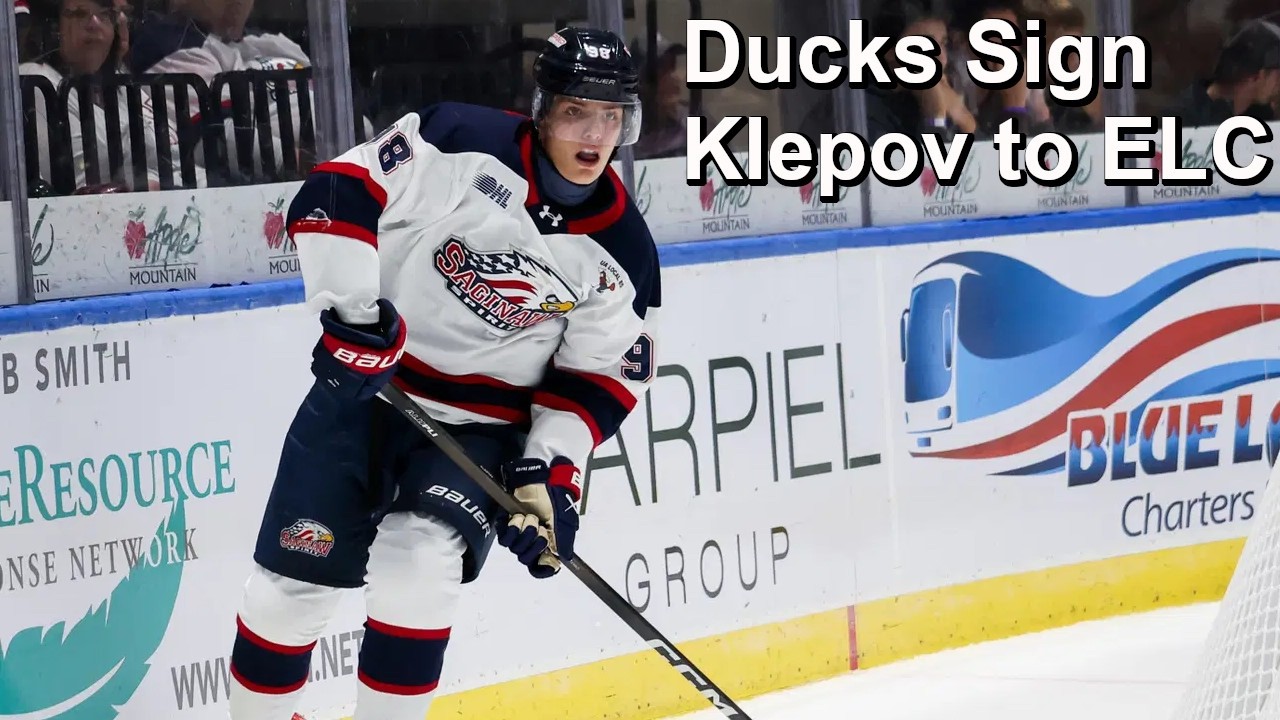 Ducks Sign Klepov, Zero Arbitration Hearings, Inaccurate Rumors
