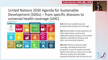 Sustainability of Global HIV Response from a Community Perspective - Justin Koonin, PhD, BSc, CFA