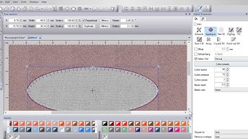 How to create Applique in Artistic Software Version 7.1.