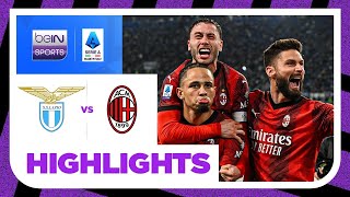 Lazio 0-1 AC Milan | Serie A 23/24 Match Highlights