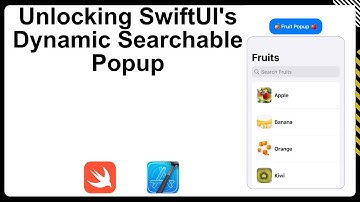 How to Create a Dynamic Searchable Popup Sheet in SwiftUI