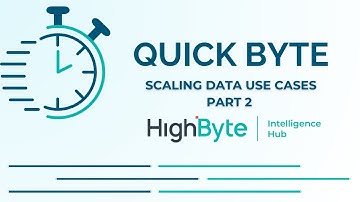 Quick Byte: Scaling Data Use Cases, Part 2