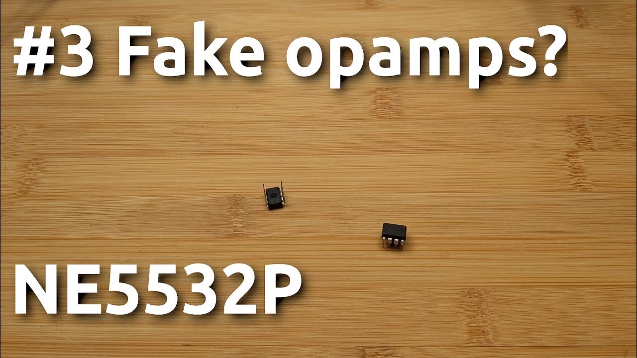 #3 Fake NE5532P opamps?