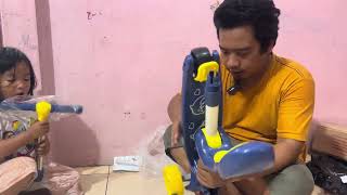 UNBOXING SCOOTER BARU.
