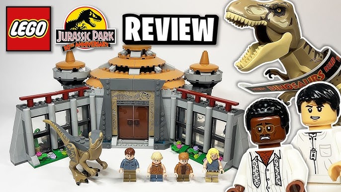 The price really hurts' LEGO Jurassic Park Visitor Center