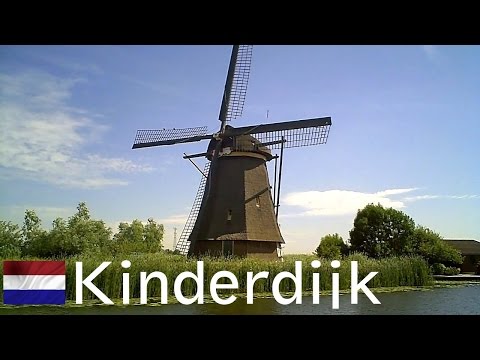 HOLLAND: Kinderdijk -19 Dutch windmills [HD]
