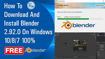 ✅ How To Download And Install Blender 2.92.0 On Windows 10/8/7 100% Free (2021)