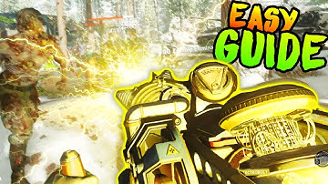 COLD WAR ZOMBIES WONDER WEAPON UPGRADE GUIDE (ALL 4 ELEMENTS DIE MASCHINE EASTER EGG)