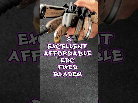 8 Great Affordable EDC Fixed Blades By Kizer!  