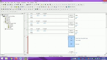 Simulasi rangkain bell quiz dengan cx programmer