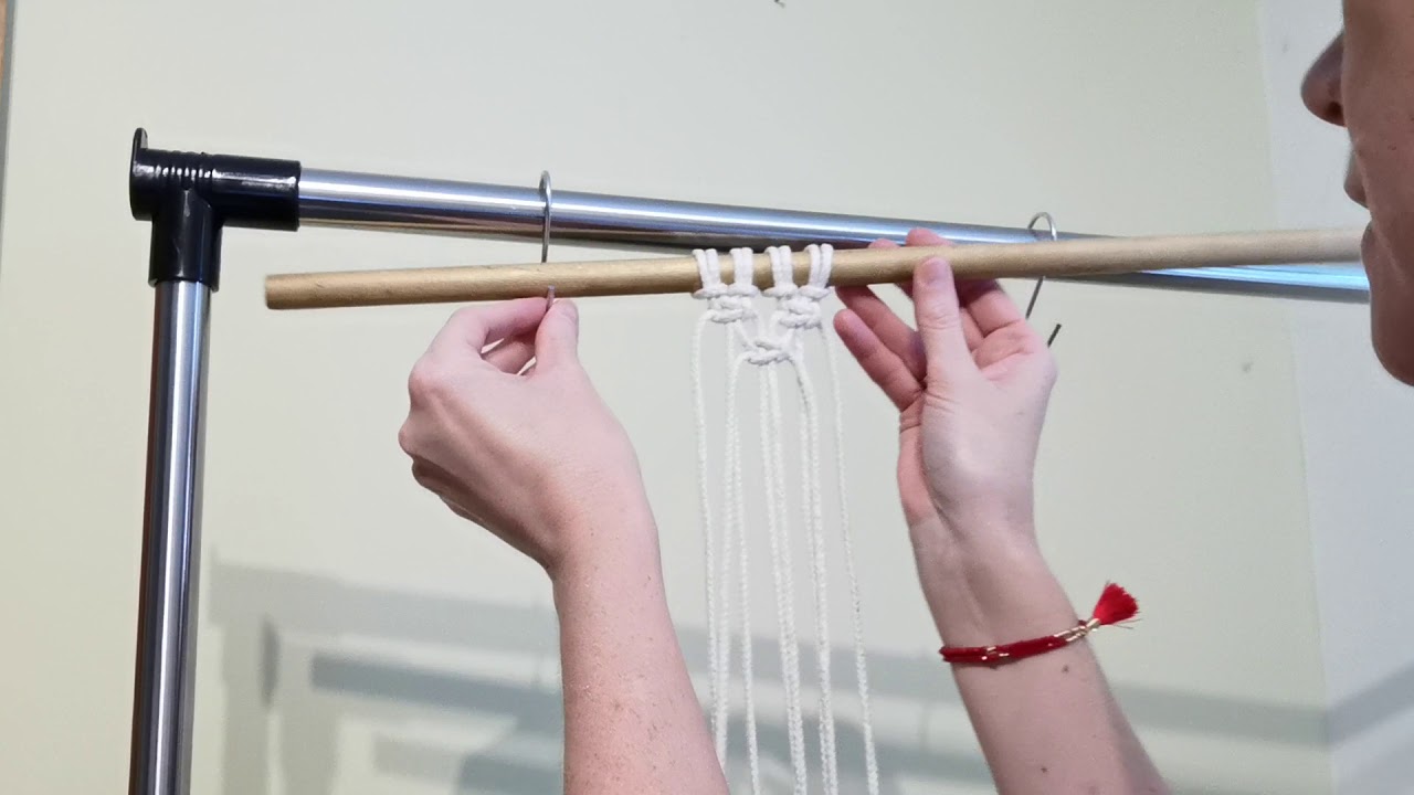 3.Nudo plano intercalado