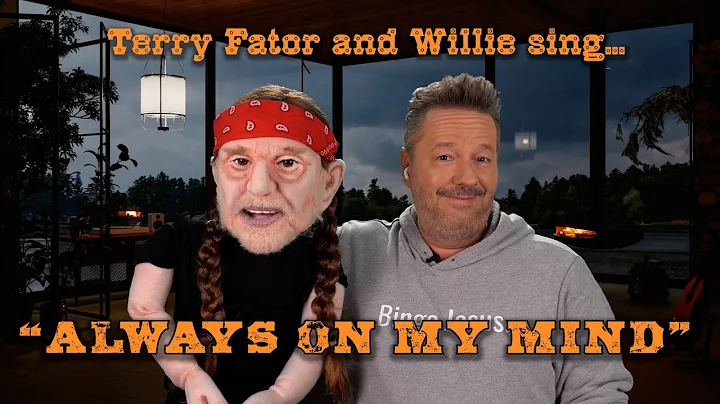 Ventriloquist Terry Fator and Willie Nelson Puppet...