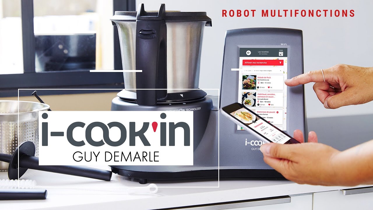 I-COOK'IN : Robot de Cuisine connecté Multifonction de Guy Demarle