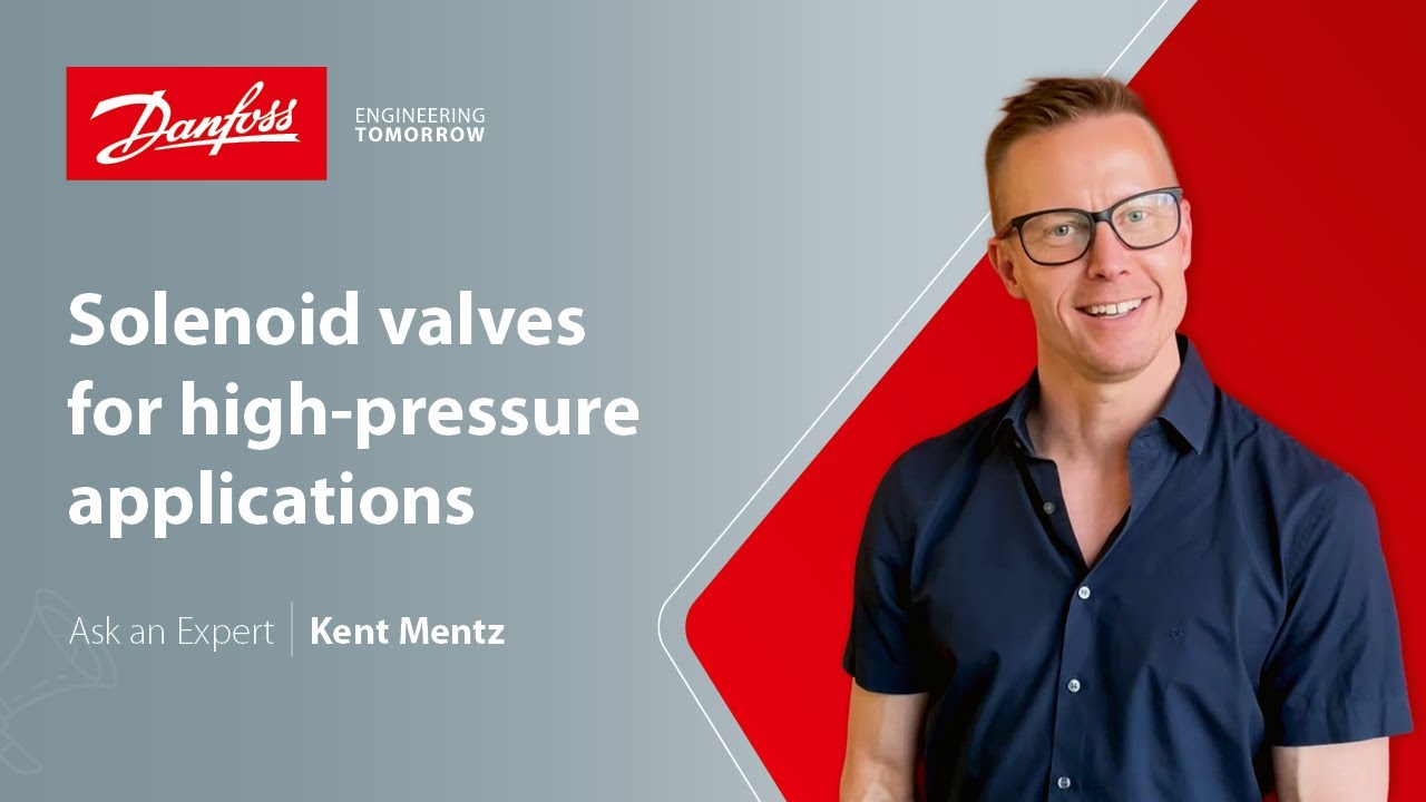 VDHT solenoid directional valves for high pressure water systems