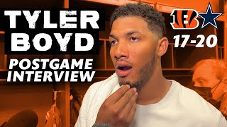Bengals WR Tyler Boyd Reflects on Sunday's Loss Against Dallas Cowboys | NFL Week 2