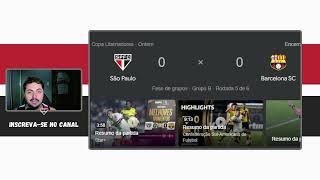 GLOBO ESPORTE! ELENCO DO SPFC RASGA ELOGÍOS A ZUBELDIA NO PÓS JOGO | LIBERTADORES | NOTÍCIAS DO SPFC