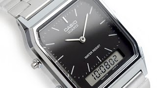 casio aq 230a 1d видео обзор
