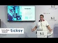 Ticksy: Presentación en zona HUB de Andalucía Lab en Fitur 2021