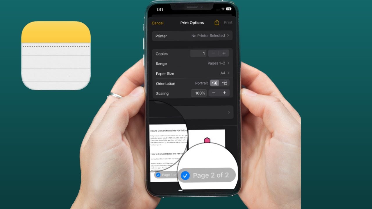 How to Convert Notes into PDF in iOS 16 on iPhone and iPad 🤩 - YouTube