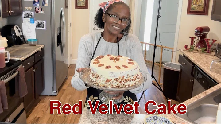 Deliciously Moist Red Velvet Cake | Cooking Semi-Homemade With Joyce