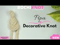 Use This Decorative Macrame Knot for Walls and Plant Hangers | The Pipa Knot