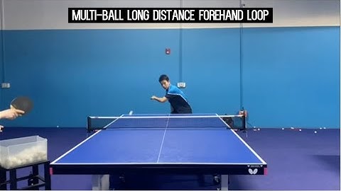 Butterfly Training Tips with Ye Tian - Forehand Counterloop