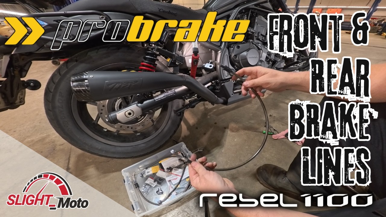 ProBrake Lines Install on Rebel 1100 - Install