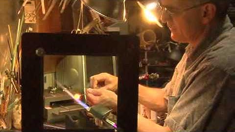 Glass Bead Flame Designs: Harlequin Bead