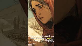 bible in a nutshell : Ruth's Vow, A Journey of Devotion #viral #bibleverses #englishstory #nutshell