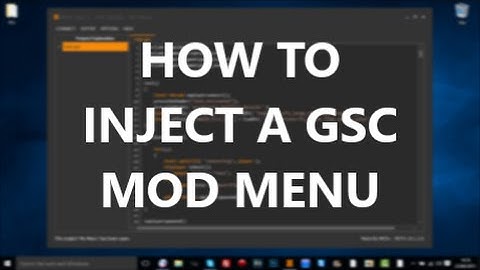[TUTORIAL] How To Inject A BO2 GSC Mod Menu [1.19]