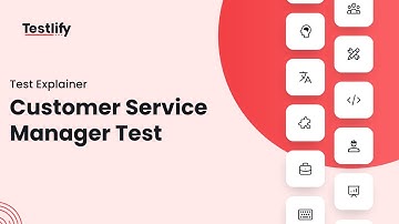Customer Service Manager Test | Testlify