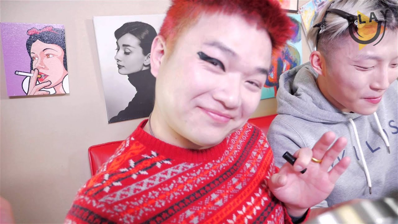 CL Hello Bitches【SSIN x RickyKAZAF x PlayU】Makeup Challenge【純屬惡搞】- PLAY U 搞笑 中国語