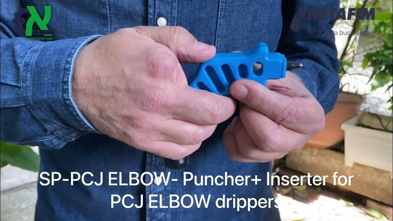 How to use PCJ & PC by Netafim drippers YouTube