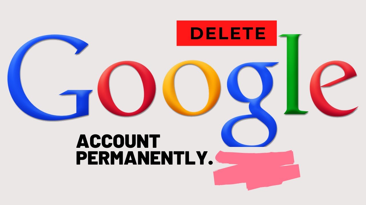 How To Delete Google Account How To Delete Gmail Account YouTube
