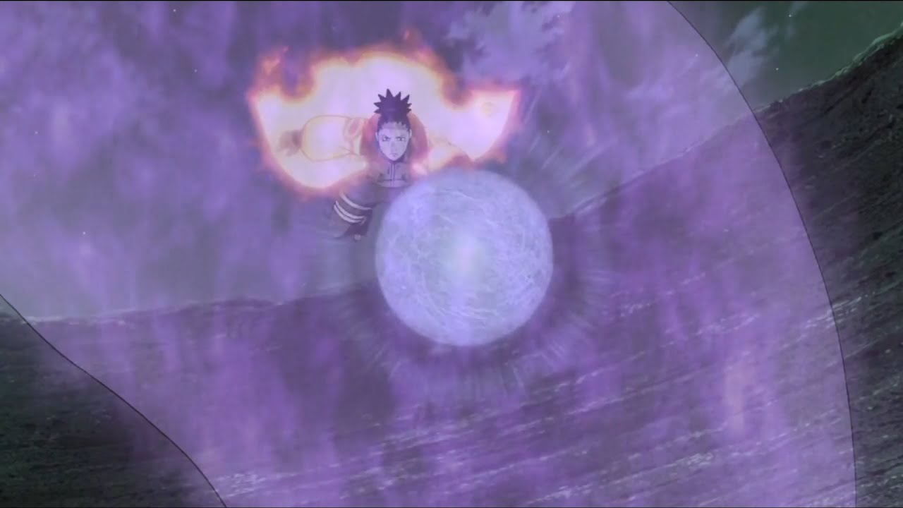Shikamaru and his comrades used the Nine-Tails Rasengan chara to attack Obito, the story of Obito