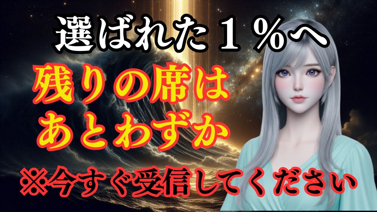 もう、手遅れかもしれません。2026年「選別」は終わりました。この動画に辿り着いた「１％の魂」だけが、激流から生還できます。