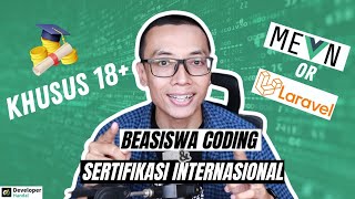BEASISWA Coding & SERTIFIKASI Internasional GRATIS untuk Masyarakat Indonesia! 🥳 by Web Programming UNPAS 27,427 views 2 months ago 15 minutes