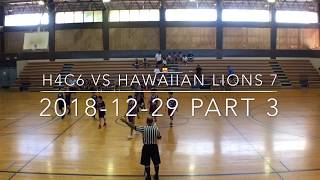 20181229-3 H4C6 vs Hawaiian Lions-7