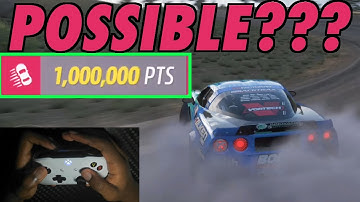 Can I get 1 MILLION Drift Score on a Controller? | Forza Horizon 5