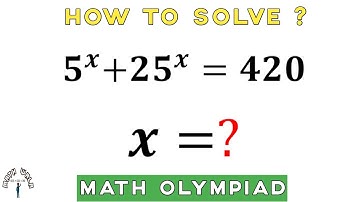Math Olympiad. How 🤔 to solve exponential equation fast and easy method. @mathwala2145