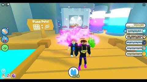 What happens when you fuse 3 golden Rudolf | Pet Simulator X