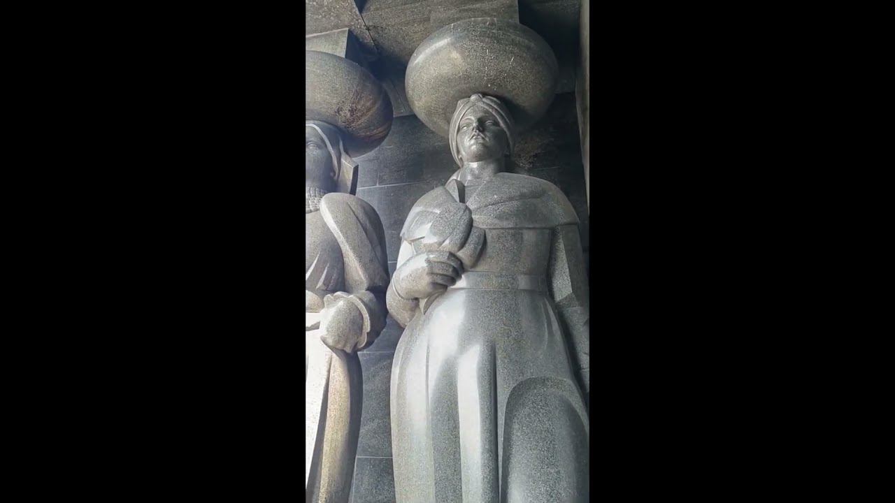 Breathtaking view from the monumental mausoleum 