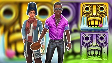 Sara Banyan And Zack Wonder Romeo Enchanted Place And Spooky Summit Temple Run 2