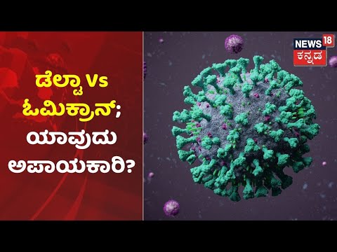 Delta Virus ಹಾಗೂ Omicronಗೆ ಇರುವ ವ್ಯತ್ಯಾಸವೇನು? ಯಾವುದು ಹೆಚ್ಚು ಅಪಾಯಕಾರಿ? | News18 Kannada