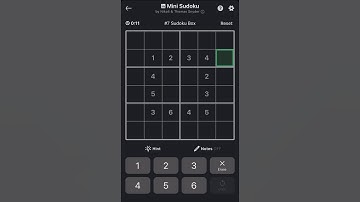Mini Sudoku #7 8/18/2025 | LinkedIn #games #linkedin #minisudoku #puzzle  #answer