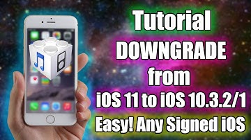 Tutorial: Downgrade from iOS 11 Beta to iOS 10.3.2/1
