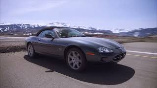 James May survives unscathed from a 1000ft drop off a cliff in his Jaguar XK8 😱 #grandtour #jamesmay